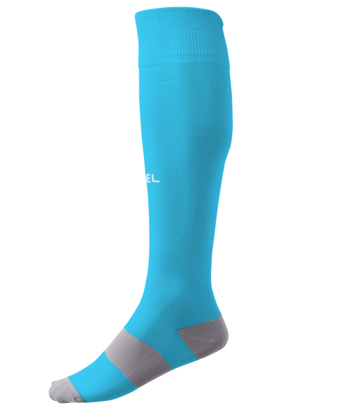 Гетры футбольные CAMP BASIC SOCKS, бирюзовый/серый, Jögel