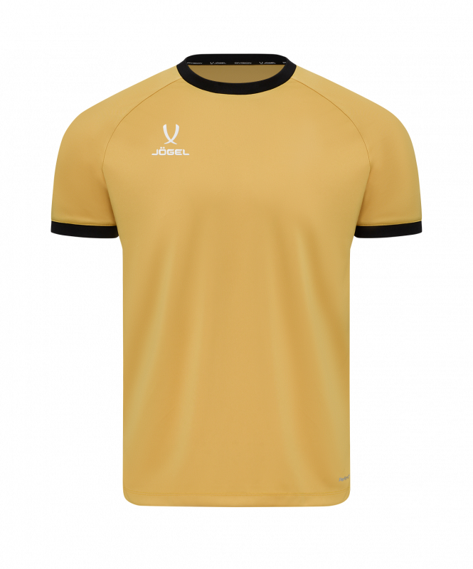 Футболка игровая JÖGEL DIVISION PerFormDRY Element Jersey Y2, золотой, размер S ЦБ-00006818
