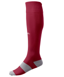 Гетры футбольные CAMP BASIC SOCKS, гранатовый/серый/белый, размер 35-38, Jögel УТ-00021432