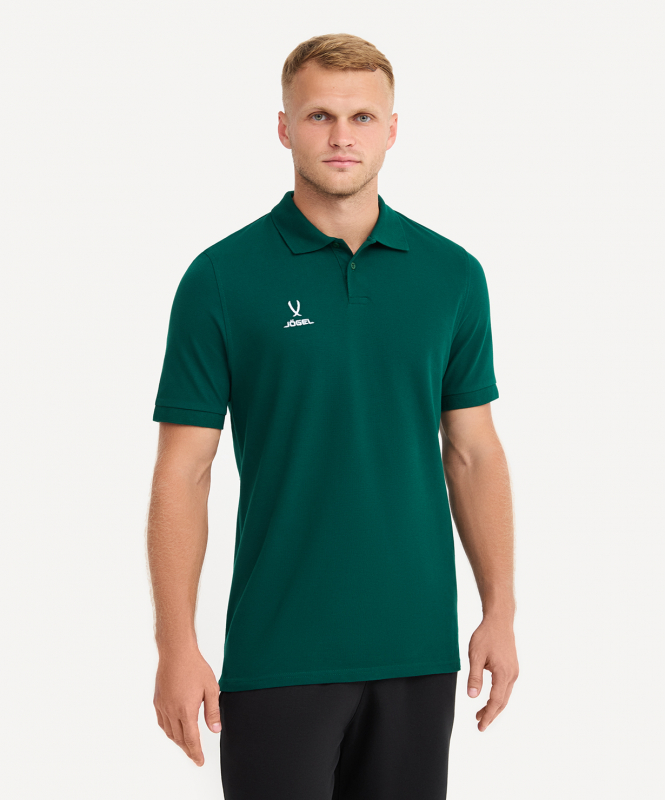 Поло ESSENTIAL Cotton Polo 23, зеленый, Jögel ЦБ-00002495