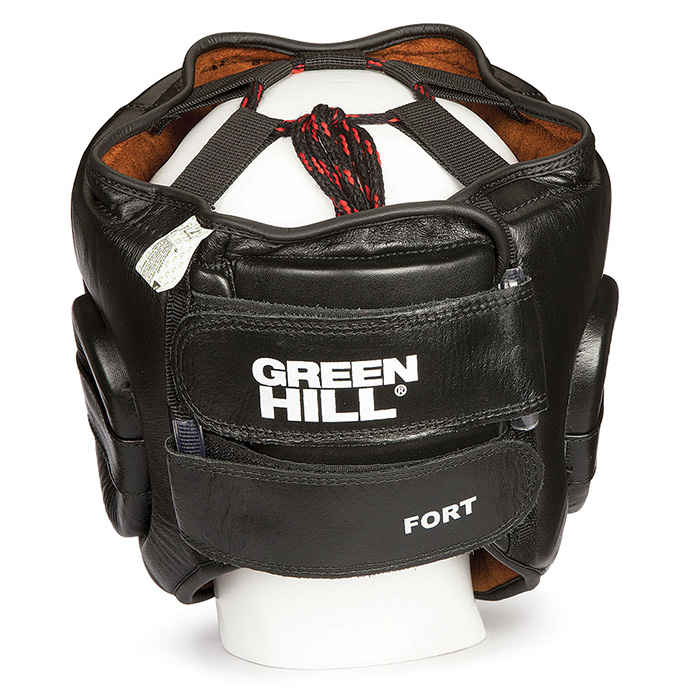 Боксерский шлем FORT черный Green Hill HGF-9410 S
