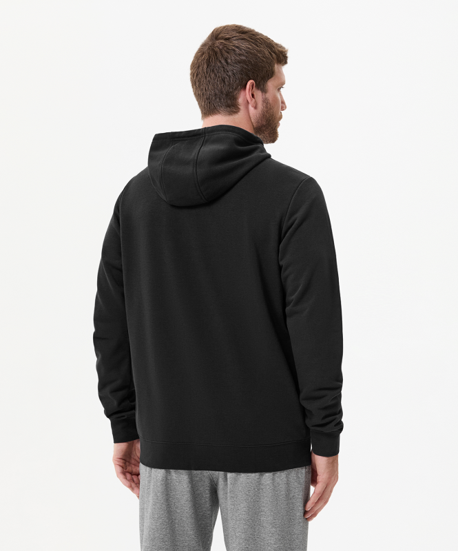 Худи на молнии ESSENTIAL Cotton Zip Hoodie, черный, размер XXXL, Jögel ЦБ-00003858