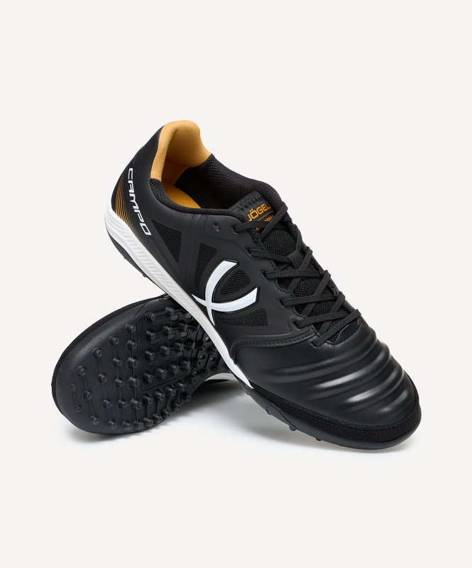 Бутсы многошиповые JOGEL CAMPO 2.0 TF, черный/белый, размер 39,5 ЦБ-00007227