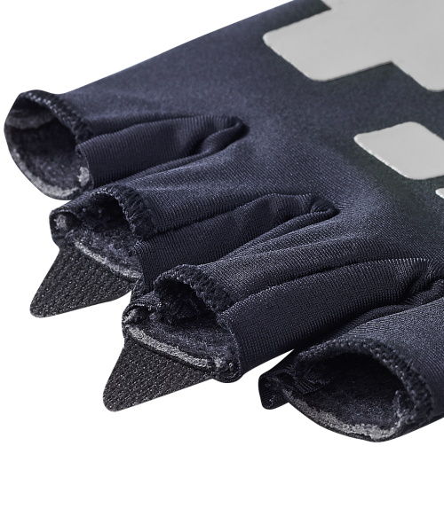 Перчатки для фитнеса WG-102, черный/ярко-зеленый, Starfit