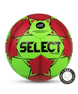 Мяч гандбольный MUNDO №3, зел/крас/чер, Select