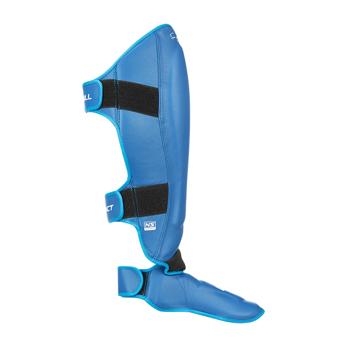 Защита голень-стопа Contact 3D inject foam MF Синий Green Hill CNSGM-660 M
