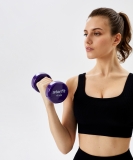 Гантель виниловая DB-101 4 кг, фиолетовый, Starfit ЦБ-00001451