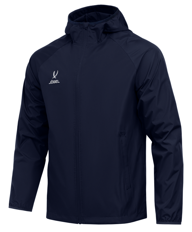 Куртка ветрозащитная CAMP Rain Jacket, темно-синий, детский, размер YS, Jögel ЦБ-00005433