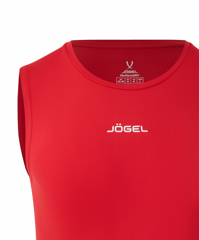Майка компрессионная CAMP PerFormDRY Baselayer SL Tee, красный, размер M, JÖGEL ЦБ-00004618