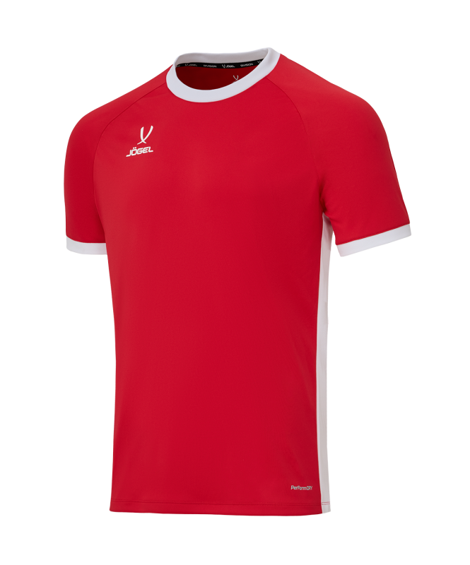 Футболка игровая DIVISION PerFormDRY Element Jersey, красный, размер YM, Jögel ЦБ-00004066