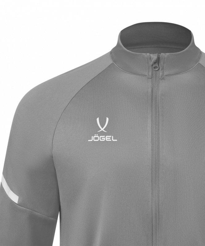 Олимпийка JÖGEL CAMP 2 Track Jacket, серый, детский, размер YM ЦБ-00003731