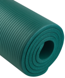 Коврик для йоги и фитнеса FM-301, NBR, 183x61x1.2 см, изумрудный, Starfit ЦБ-00001751