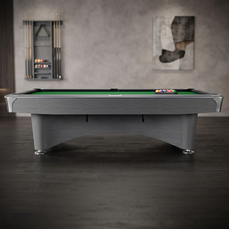 Бильярдный стол для пула Dynamic Billard "Dynamic 4" - 8 футов (серый)