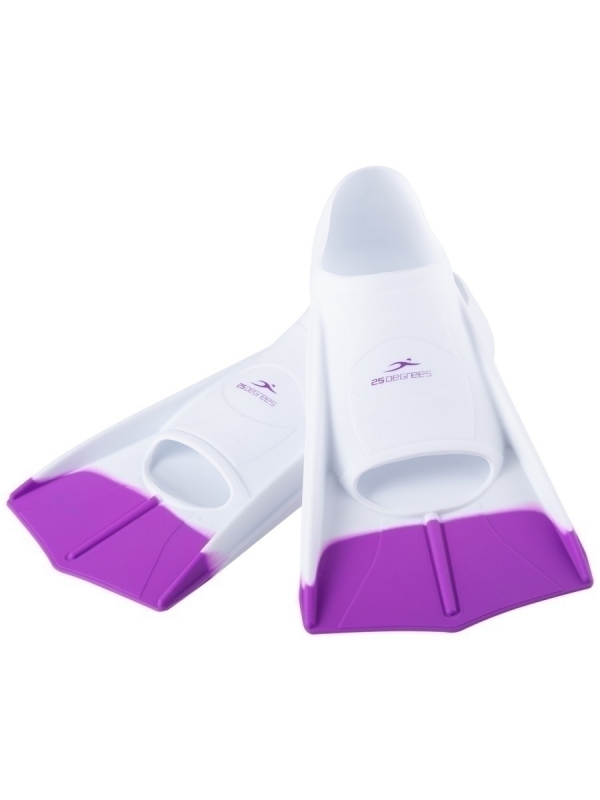 Ласты тренировочные Pooljet White/Purple, L, 25Degrees