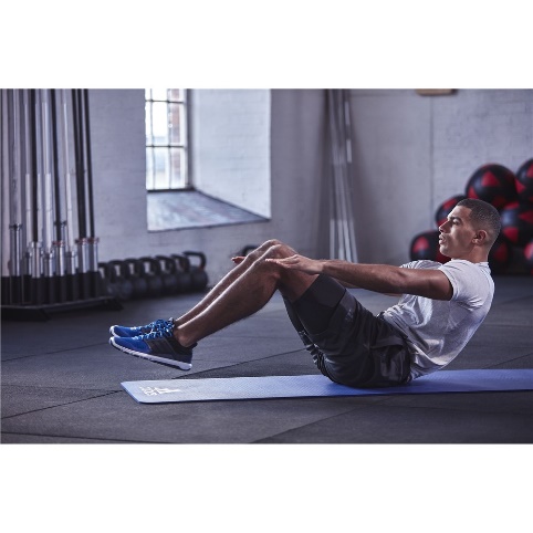 ADMT-11014BL Тренировочный коврик (фитнес-мат) Adidas, 7 мм, синий