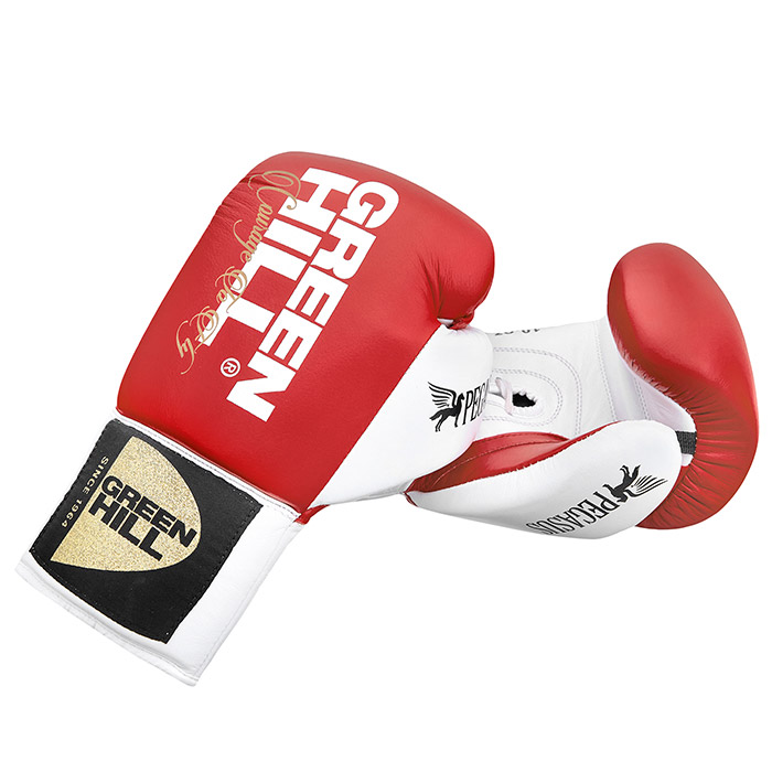 Перчатки PEGASUS AIBA PRO красные Green Hill BGP-2239 8oz