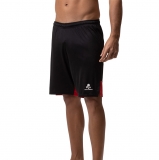 Шорты для пляжного волейбола муж. +ADRENALINA Blix 2014-040-M, размер M, 100% полиэстер, черно-красный