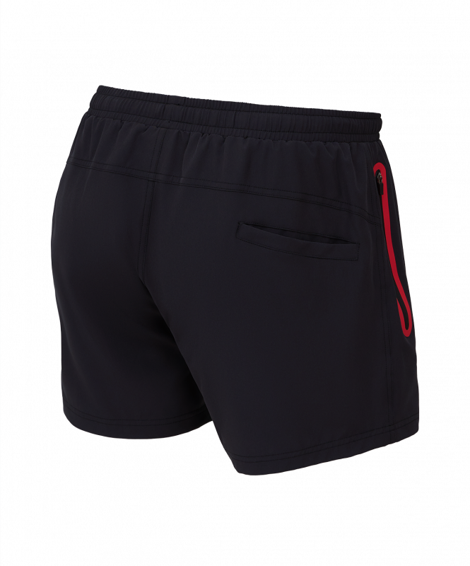 Шорты для плавания 25DEGREES Splash Black/Red, полиэстер, размер 52 ЦБ-00007546