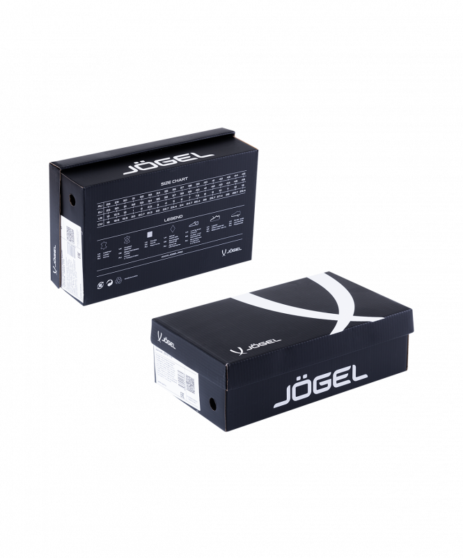Бутсы зальные JÖGEL Tornado 2.0 White/orange, размер 44 ЦБ-00003462