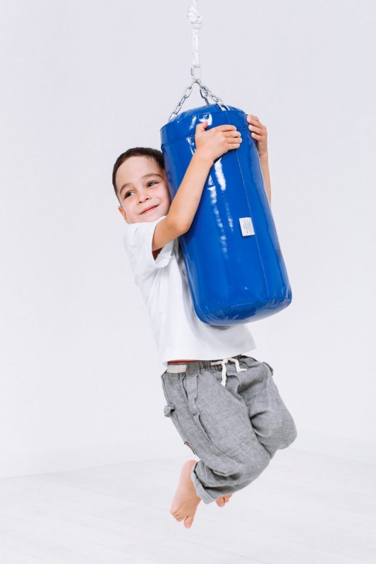 Мешок боксерский (5кг) + Подвес для боксерских мешков Romana