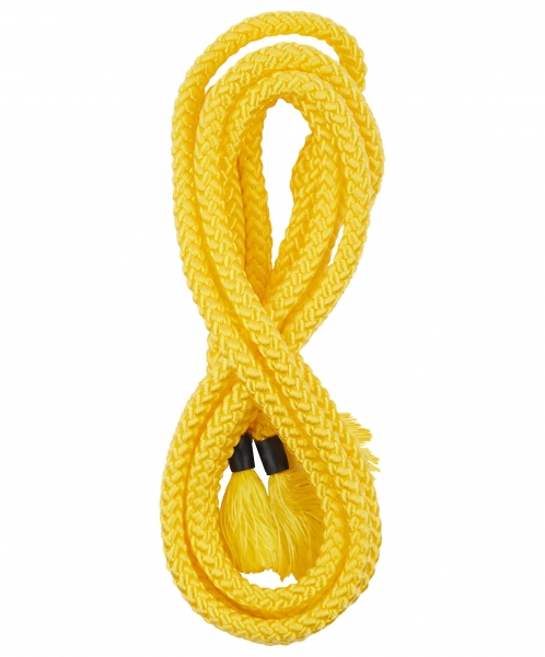 Нейлоновая скакалка для художественной гимнастики Cinderella Yellow, 3м, Chanté