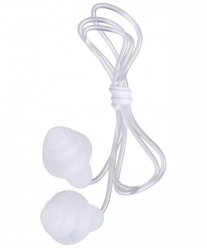 Беруши для плавания Fitflex Transparent, 25Degrees УТ-00019597
