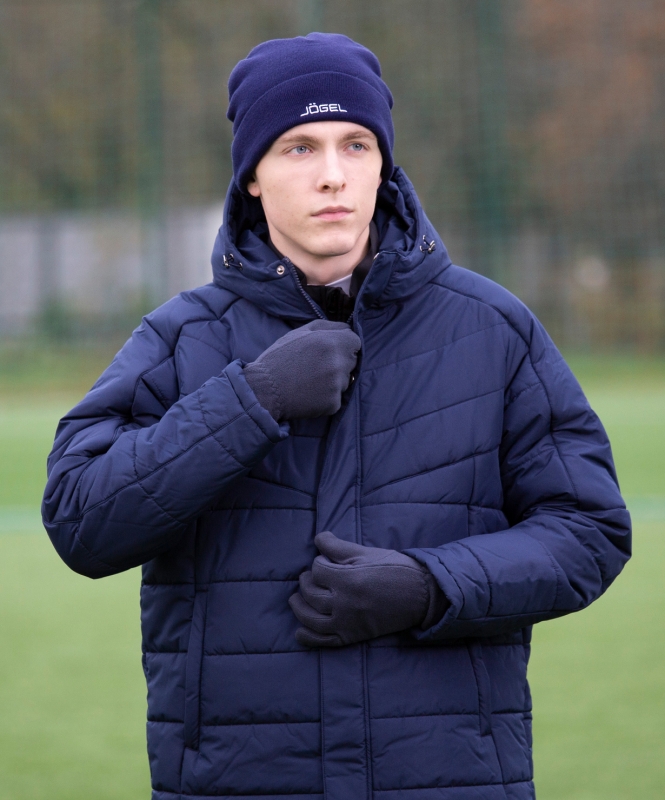 Перчатки зимние ESSENTIAL Fleece Gloves, темно-синий, Jögel