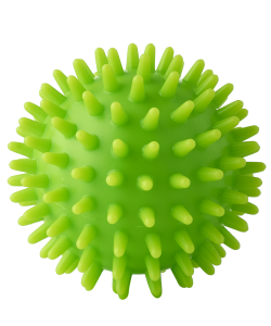 Мяч массажный GB-601 7 см, зеленый, BaseFit