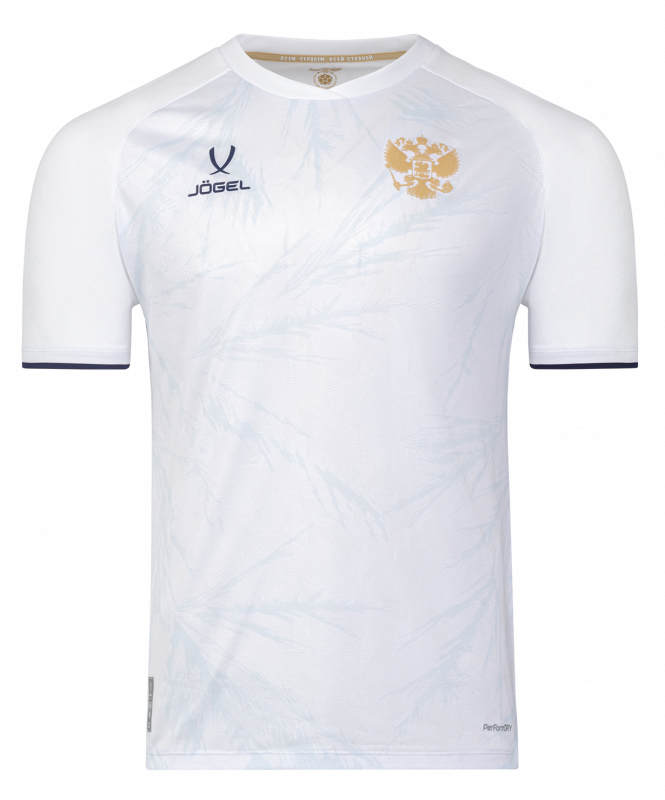 Футболка игровая JOGEL NATIONAL PerFormDRY Away Jersey, белый, размер YM ЦБ-00003130