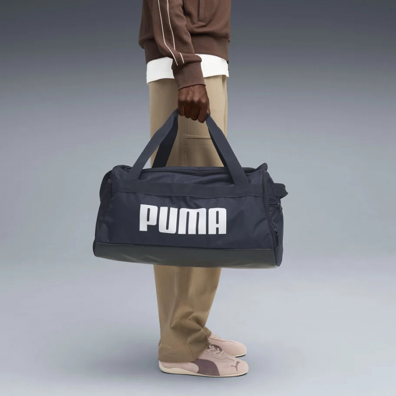 Сумка спортивная PUMA Challenger Small Sports Bag, 09114308, полиэстер, темно-синий