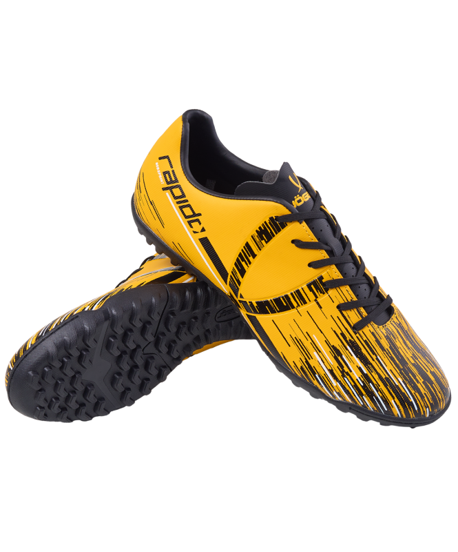 Бутсы многошиповые Rapido TF Yellow/black, Jögel