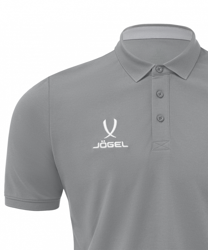 Поло JÖGEL PREMIER PerFormDRY CVC Polo, серый, размер XL ЦБ-00004935