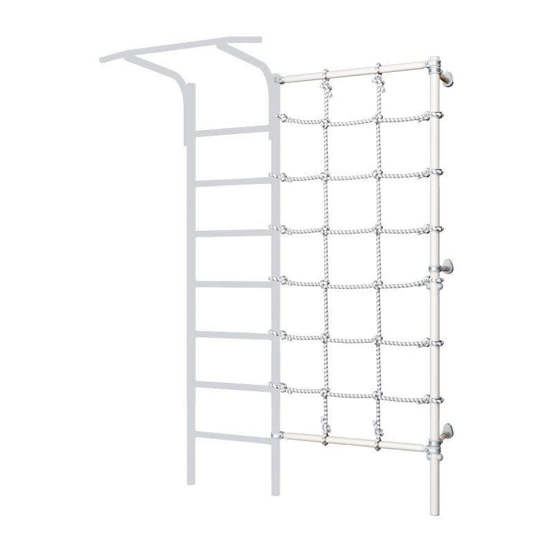 Комплект с канатным лазом пристенный (белый прованс) ROMANA Dop7