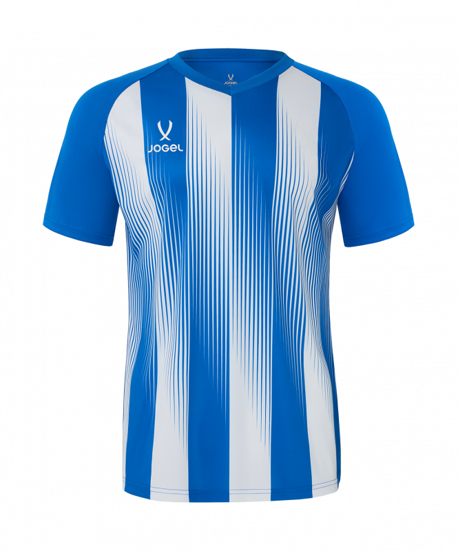 Футболка игровая JOGEL CAMP Striped Jersey, синий/белый, размер M ЦБ-00007838