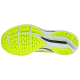 Кроссовки беговые MIZUNO Wave Rider 25 J1GC210315, размер UK10, (российский размер 43.5), салатовый