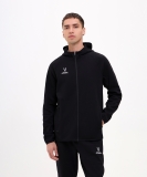 Худи на молнии ESSENTIAL Athlete Hooded FZ Jacket, черный, Jögel ЦБ-00003269