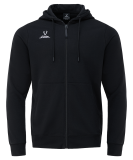 Худи на молнии ESSENTIAL Cotton Zip Hoodie, черный, размер XXXL, Jögel ЦБ-00003858