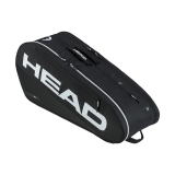 Сумка-чехол HEAD TOUR Racquet Bag M, 260226-BK, с карманом для 6 тен.ракеток, черный