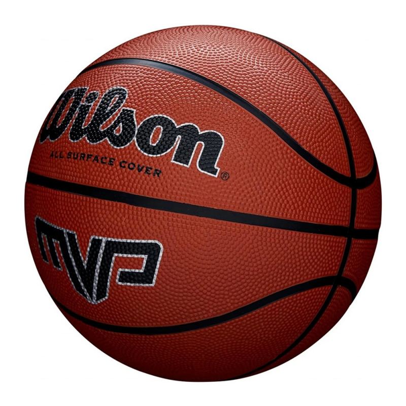 Мяч баск. WILSON MVP, WZ3018703XB, размер 7, резина, бутил.камера, коричневый