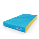 Мат (мягкий щит) Romana 1000*500*100, одинарный (голубой/желтый)