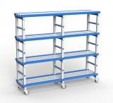 Стеллаж Дельта-фитнес вариант 1