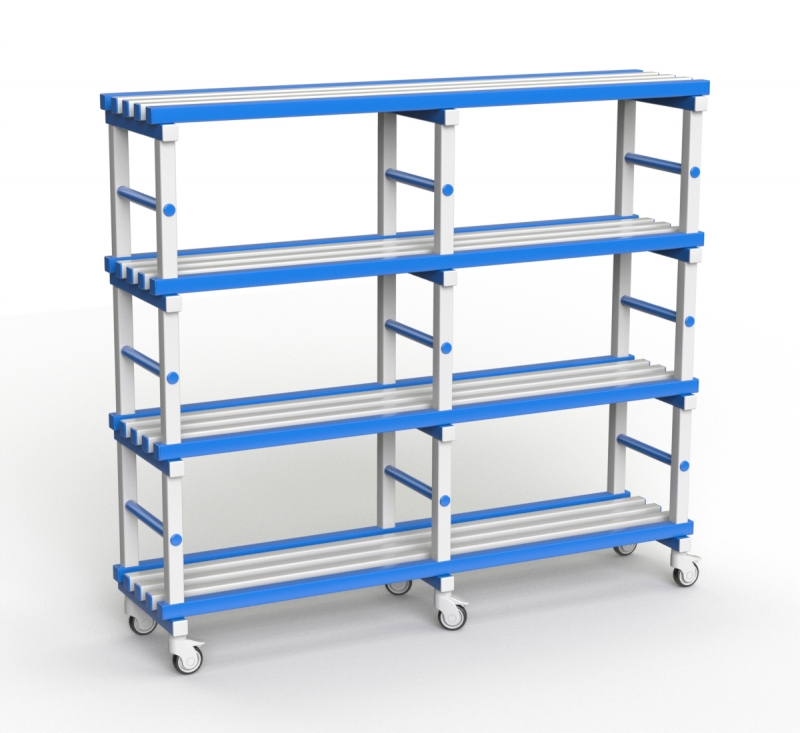 Стеллаж Дельта-фитнес вариант 1