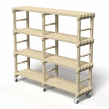 Стеллаж Дельта-фитнес вариант 1