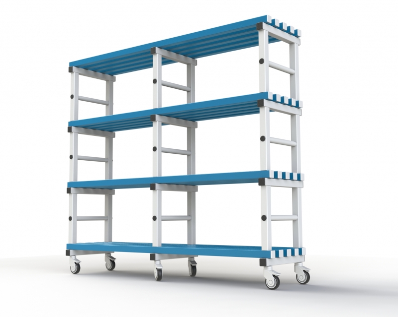 Стеллаж Дельта-фитнес вариант 1