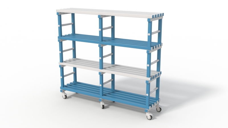 Стеллаж Дельта-фитнес вариант 1