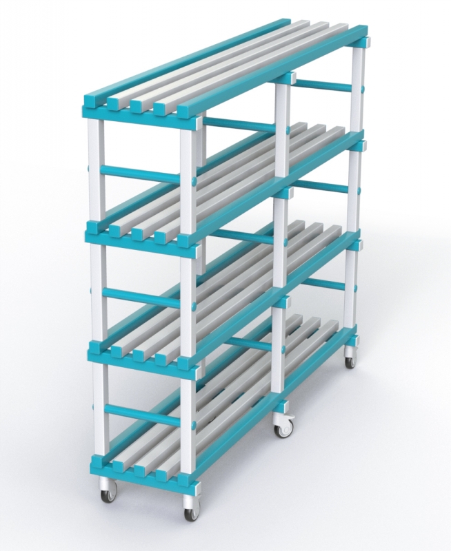 Стеллаж Дельта-фитнес вариант 1