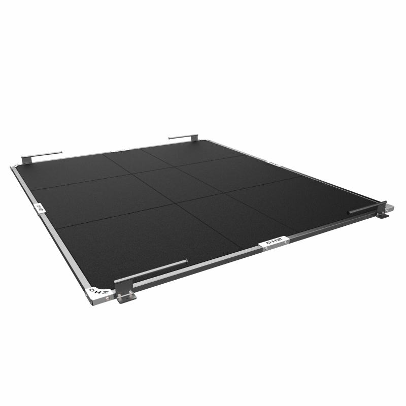 Помост тяжелоатлетический (резина) DHZ 2500х3000х40 мм DHZ Fitness
