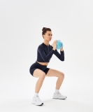 Медбол STARFIT GB-703, 4 кг, синий пастель УТ-00018931