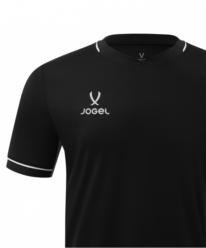 Футболка игровая JOGEL DIVISION PerFormDRY Element Jersey 26, черный, детский, размер YM ЦБ-00008045