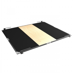 Помост тяжелоатлетический комбинированный (фанера, резина) DHZ 2500х3000х40 мм DHZ Fitness